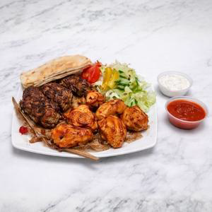 Lrg Doner Meat Chips and Cheese