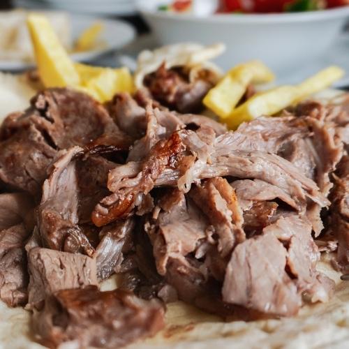 Mixed Doner Meat and Chips