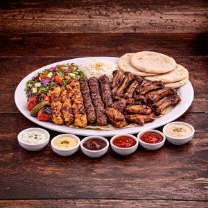 Charcoal Mix Grill For 2-3 People