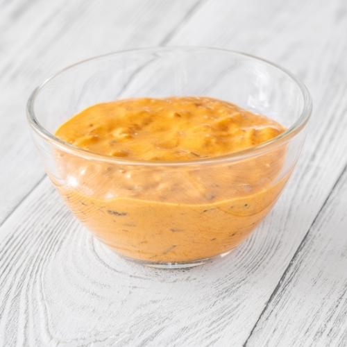 Pot of Burger Sauce