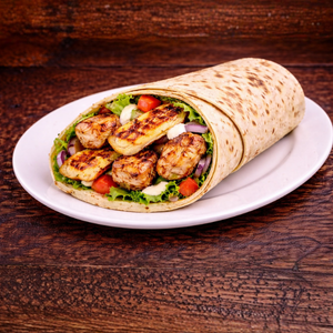 Chicken Shish and Halloumi Cheese